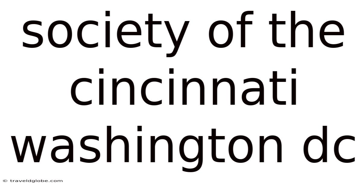 Society Of The Cincinnati Washington Dc